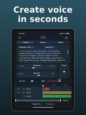 Voiceover Air - Text To Speech android App screenshot 4